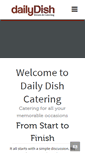 Mobile Screenshot of dailydishcatering.com